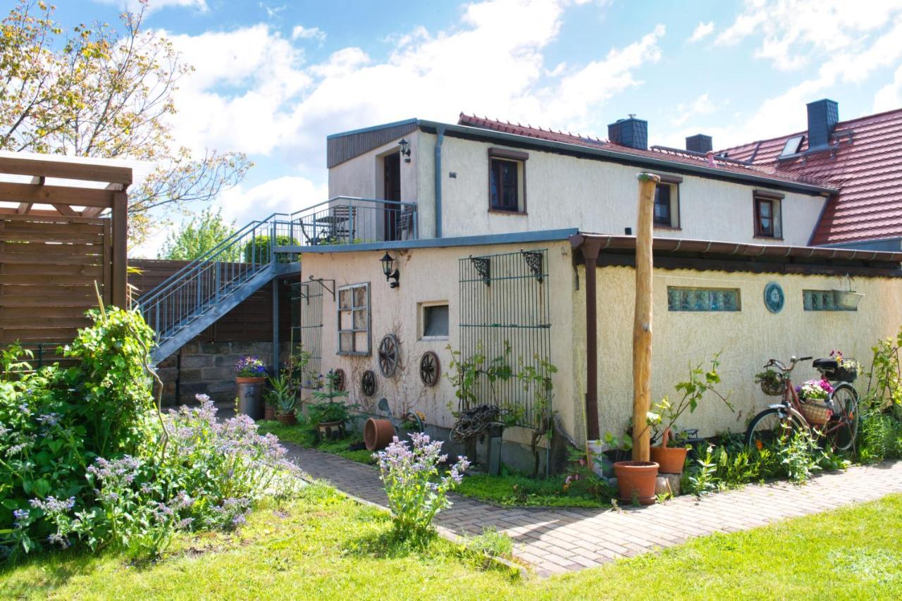 Ferienwohnung Am Elberadweg Дрезден Екстер'єр фото